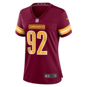 Women's Washington Commanders Abdullah Anderson Nike Burgundy Game Player Jersey