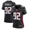 Women's Atlanta Falcons Adetokunbo Ogundeji Nike Black Game Jersey