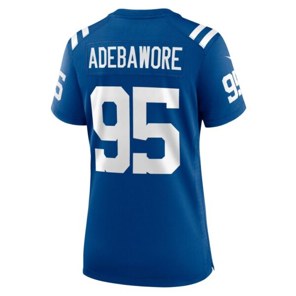 Adetomiwa Adebawore Indianapolis Colts Nike Women's Team Game Jersey - Royal