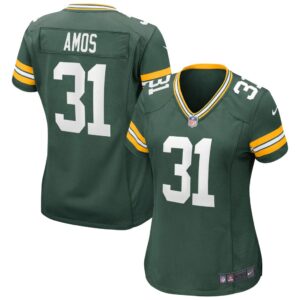 Women's Green Bay Packers Adrian Amos Nike Green Game Jersey