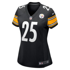 Women's Pittsburgh Steelers Ahkello Witherspoon Nike Black Game Jersey