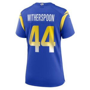 Ahkello Witherspoon Los Angeles Rams Nike Women's Game Jersey - Royal