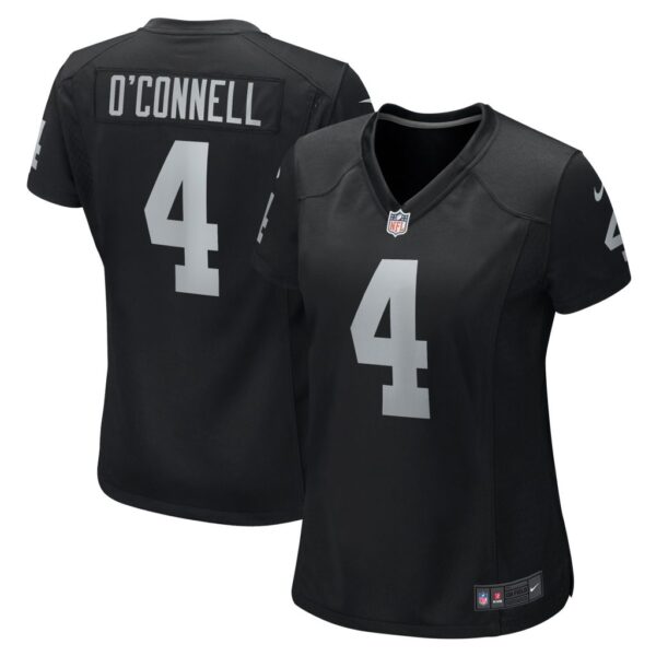 Aidan O'Connell Las Vegas Raiders Nike Women's Game Jersey - Black