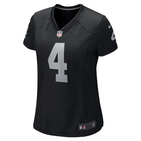 Aidan O'Connell Las Vegas Raiders Nike Women's Game Jersey - Black