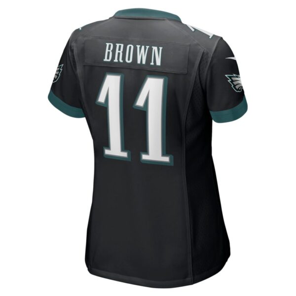 Women's Philadelphia Eagles A.J. Brown Nike Black Player Game Jersey