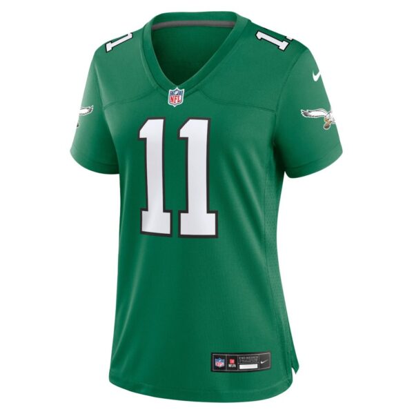 A.J. Brown Philadelphia Eagles Nike Women's Player Jersey - Kelly Green