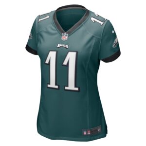 Women's Philadelphia Eagles A.J. Brown Nike Midnight Green Player Game Jersey