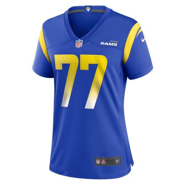 Women's Los Angeles Rams AJ Jackson Nike Royal Game Player Jersey