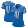 Women's Detroit Lions AJ Parker Nike Blue Nike Game Jersey