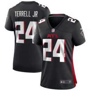 Women's Atlanta Falcons A.J. Terrell Jr. Nike Black Game Jersey