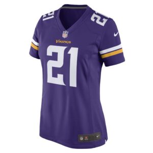 Women's Minnesota Vikings Akayleb Evans Nike Purple Game Player Jersey