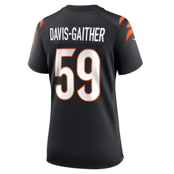 Women's Cincinnati Bengals Akeem Davis-Gaither Nike Black Game Player Jersey