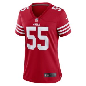 Women's San Francisco 49ers Akeem Spence Nike Scarlet Home Game Player Jersey