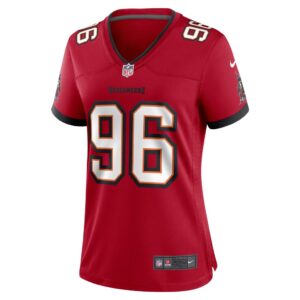 Women's Tampa Bay Buccaneers Akiem Hicks Nike Red Player Game Jersey