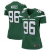 Al Woods New York Jets Nike Women's Game Jersey - Gotham Green