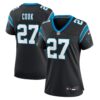 Alex Cook Carolina Panthers Nike Women's Game Jersey - Black