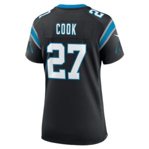 Alex Cook Carolina Panthers Nike Women's Game Jersey - Black