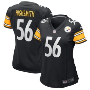 Women's Pittsburgh Steelers Alex Highsmith Nike Black Game Jersey