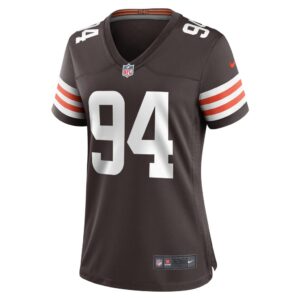 Women's Cleveland Browns Alex Wright Nike Brown Game Player Jersey