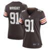 Alex Wright Cleveland Browns Nike Women's Team Game Jersey - Brown