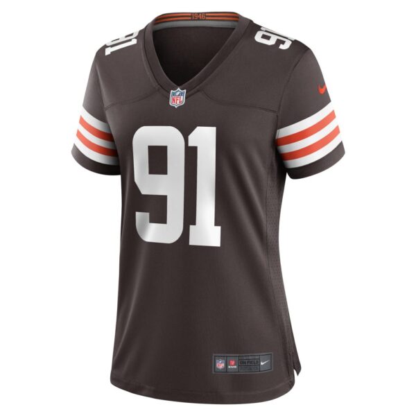 Alex Wright Cleveland Browns Nike Women's Team Game Jersey - Brown