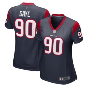 Ali Gaye Houston Texans Nike Women's Team Game Jersey - Navy