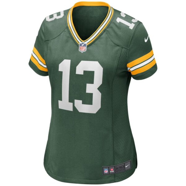 Women's Nike Allen Lazard Green Green Bay Packers Game Jersey