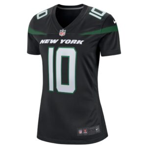 Women's New York Jets Allen Lazard Nike Stealth Black Alternate Game Jersey