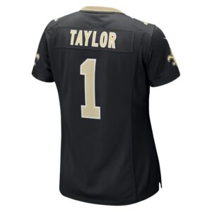 Alontae Taylor New Orleans Saints Nike Women's Team Game Jersey - Black