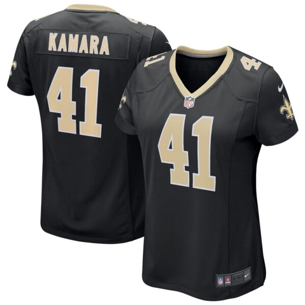 Alvin Kamara New Orleans Saints Nike Women's Game Jersey - Black