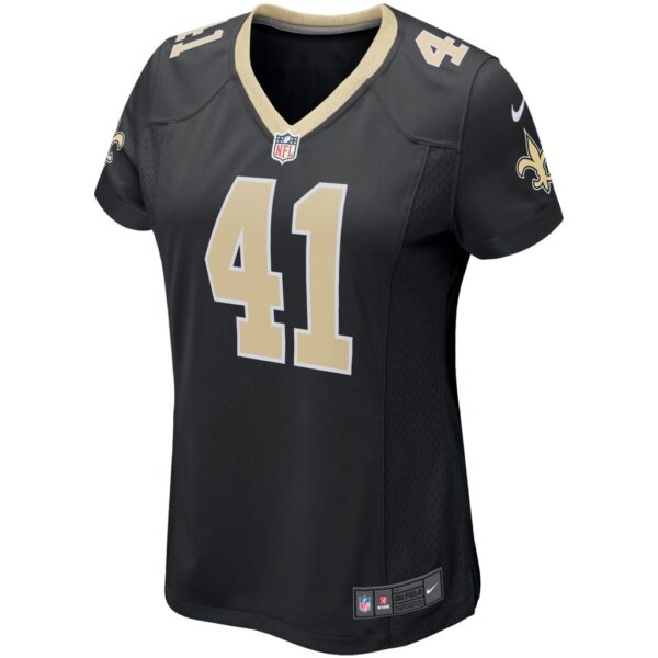 Women's Nike Alvin Kamara Black New Orleans Saints Game Player Jersey