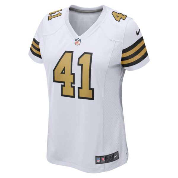 Alvin Kamara New Orleans Saints Nike Women's Alternate Game Jersey - White