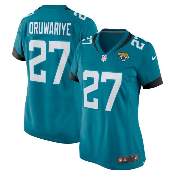 Amani Oruwariye Jacksonville Jaguars Nike Women's Game Jersey - Teal