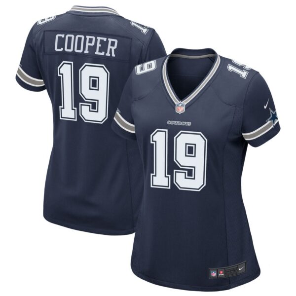 Women's Nike Amari Cooper Navy Dallas Cowboys Game Team Jersey