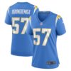 Women's Los Angeles Chargers Amen Ogbongbemiga Nike Powder Blue Game Player Jersey