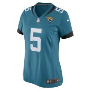 Women's Jacksonville Jaguars Andre Cisco Nike Teal Game Player Jersey