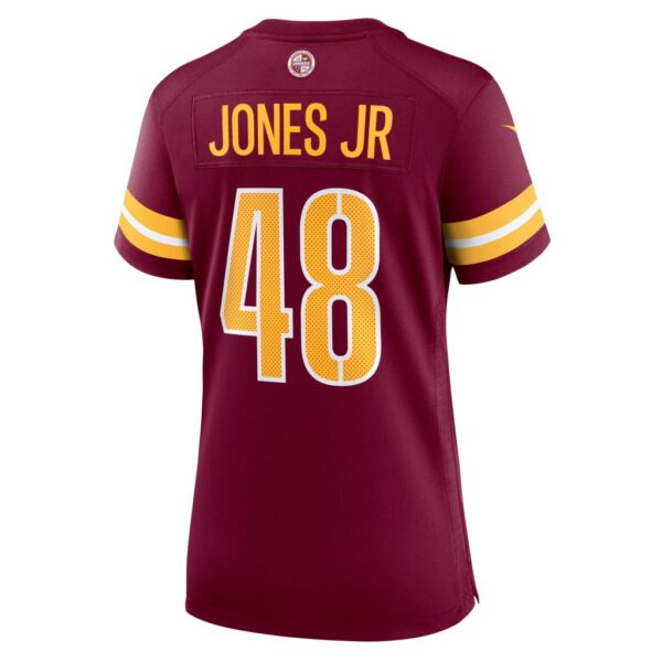 Women's Washington Commanders Andre Jones Jr. Nike Burgundy Team Game Jersey