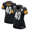 Women's Pittsburgh Steelers Andrew Adams Nike Black Game Player Jersey