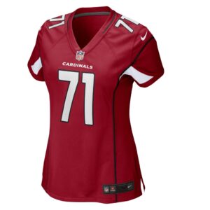 Women's Arizona Cardinals Andrew Brown Nike Cardinal Game Player Jersey