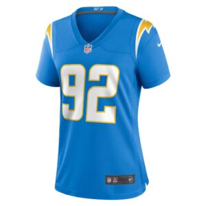 Andrew Farmer Los Angeles Chargers Nike Women's Team Game Jersey - Powder Blue