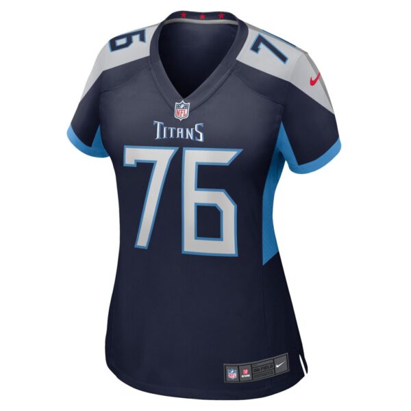 Women's Tennessee Titans Andrew Rupcich Nike Navy Game Player Jersey