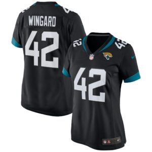 Women's Jacksonville Jaguars Andrew Wingard Nike Black Game Jersey