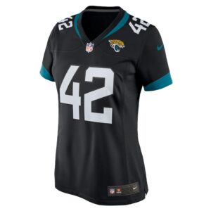 Women's Jacksonville Jaguars Andrew Wingard Nike Black Game Jersey