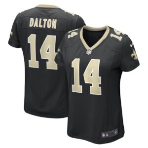 Women's New Orleans Saints Andy Dalton Nike Black Game Player Jersey