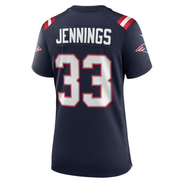 Anfernee Jennings New England Patriots Nike Women's Team Game Jersey - Navy