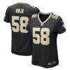 Anfernee Orji New Orleans Saints Nike Women's Team Game Jersey - Black