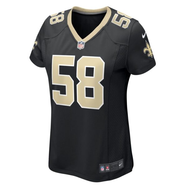 Anfernee Orji New Orleans Saints Nike Women's Team Game Jersey - Black