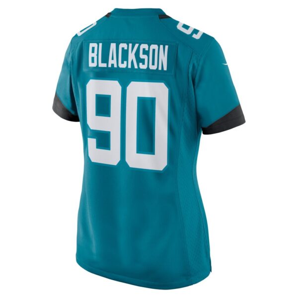 Angelo Blackson Jacksonville Jaguars Nike Women's Team Game Jersey - Teal