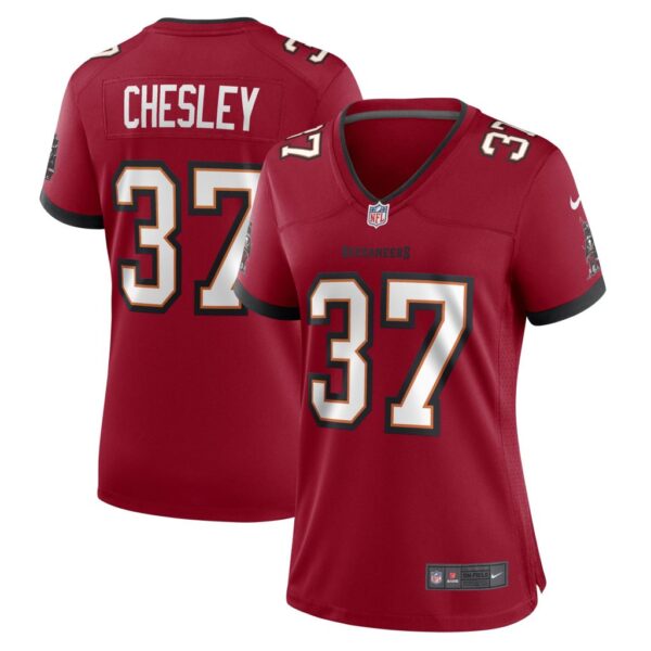 Women's Tampa Bay Buccaneers Anthony Chesley Nike Red Game Player Jersey