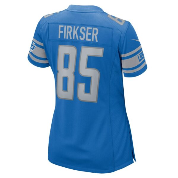 Anthony Firkser Detroit Lions Nike Women's Team Game Jersey - Blue